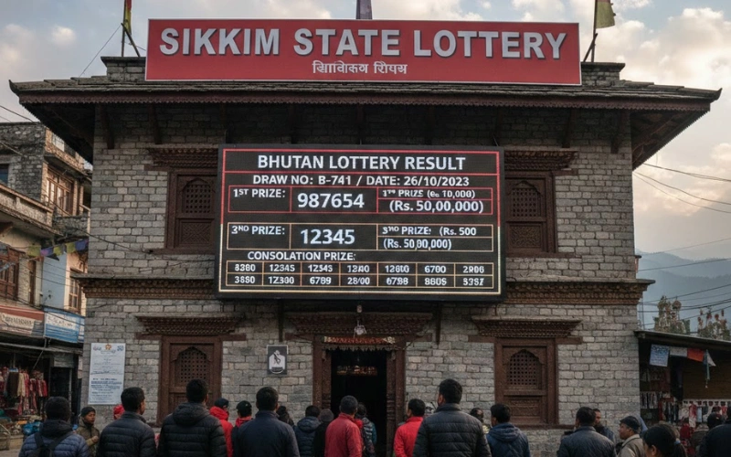 bhutan lottery result​ at Sikkim State Lottery featured image
